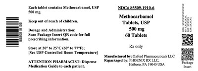 Methocarbamol 500mg Tablet (Label Final)